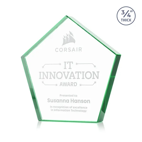 Belmar Pentagon Award - Emerald