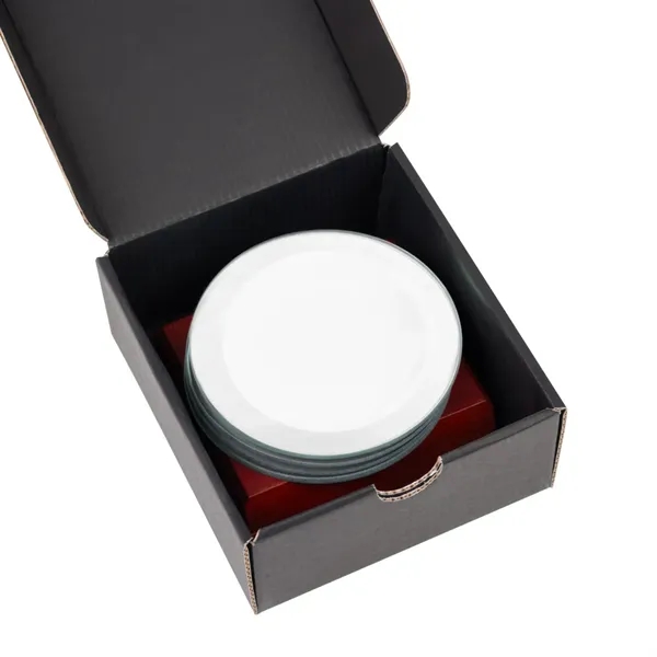 Aladdin Coaster - Set of 4 on Rosewood