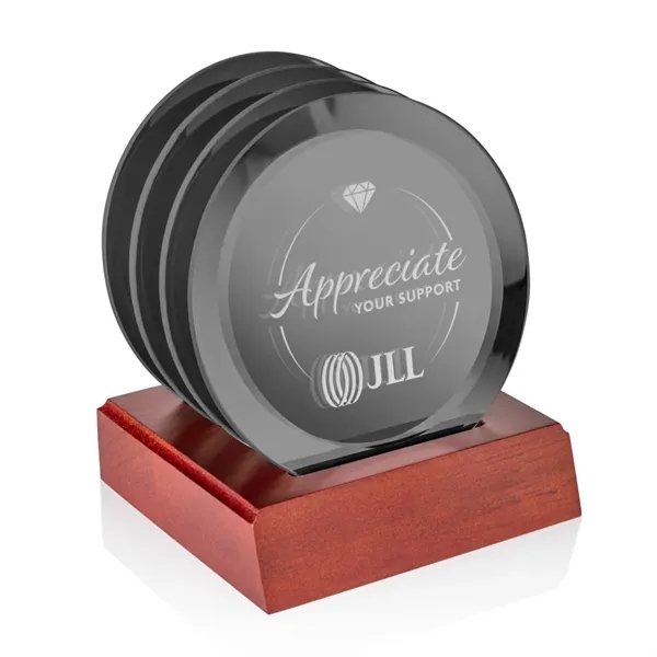Aladdin Coaster - Set of 4 on Rosewood