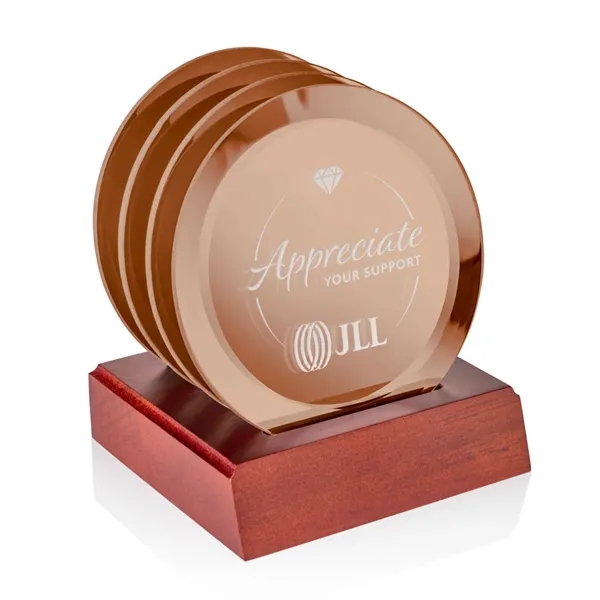 Aladdin Coaster - Set of 4 on Rosewood