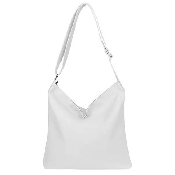 12Oz Canvas Zipper Tote Bag W/ Adjustable Shoulder Strap