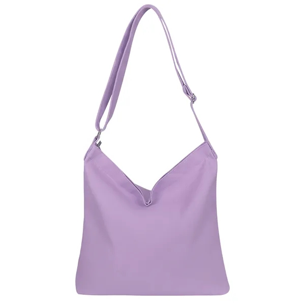 12Oz Canvas Zipper Tote Bag W/ Adjustable Shoulder Strap