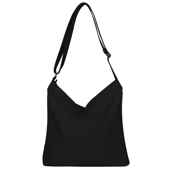 12Oz Canvas Zipper Tote Bag W/ Adjustable Shoulder Strap