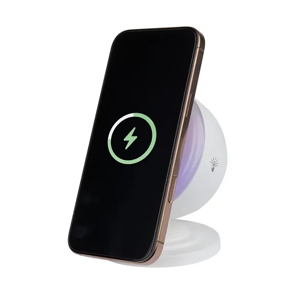 Custom Oslo 3-in-1 Speaker, 15W Magnetic Charger, Light