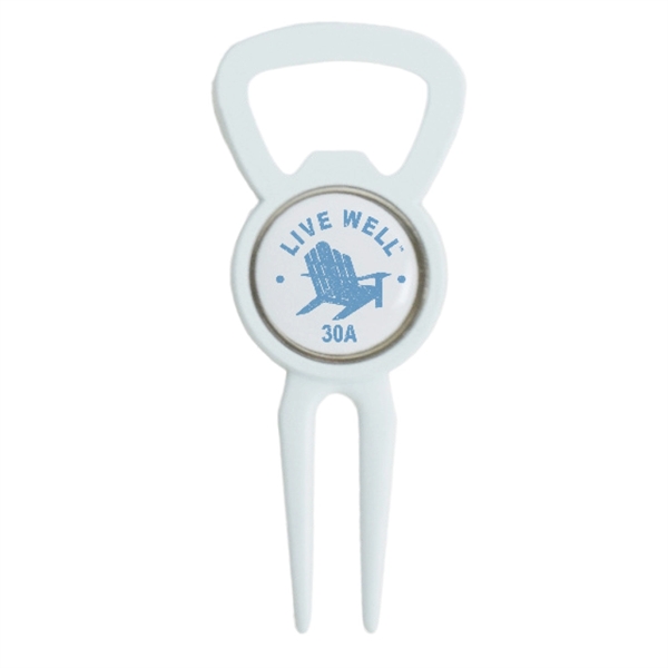 Bottle Opener Divot Tool Plum Grove