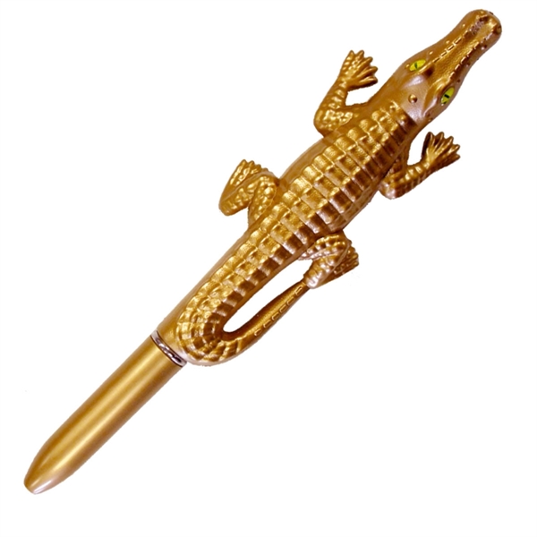 Popular Alligator Crocodile Shape Ballpoint Custom Pens - Popular Alligator Crocodile Shape Ballpoint Custom Pens - Image 3 of 8