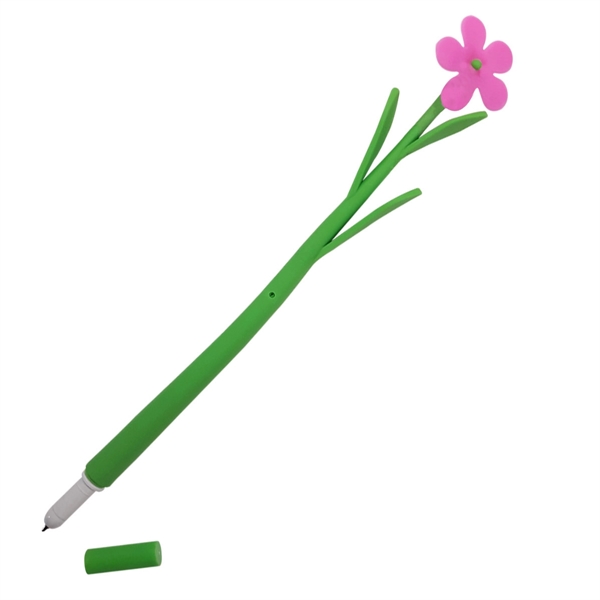 Delightful & Elegant Flower Ballpoint Custom Pens - Delightful & Elegant Flower Ballpoint Custom Pens - Image 2 of 4