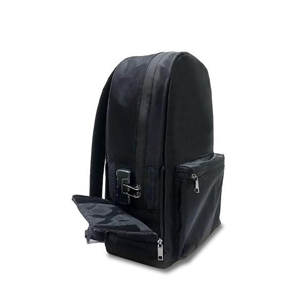Custom Smell Proof Stash Backpack with Combination Lock - Custom Smell Proof Stash Backpack with Combination Lock - Image 7 of 8