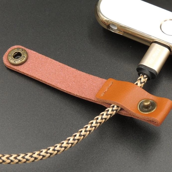Leather Carble Organizer - Leather Carble Organizer - Image 1 of 2