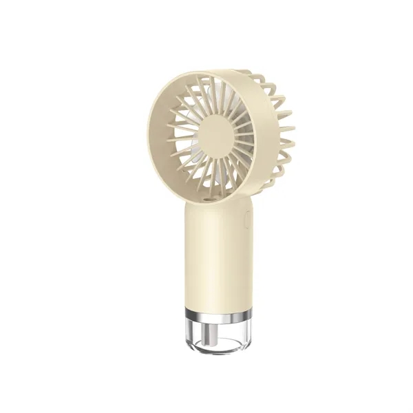 Plastic Portable Rechargeable Handheld Misting Fan