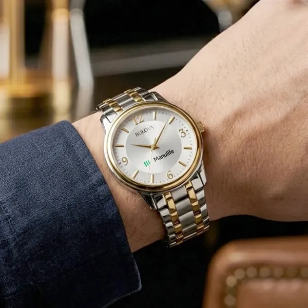 Bulova® Two-Tone Bracelet Strap Watch