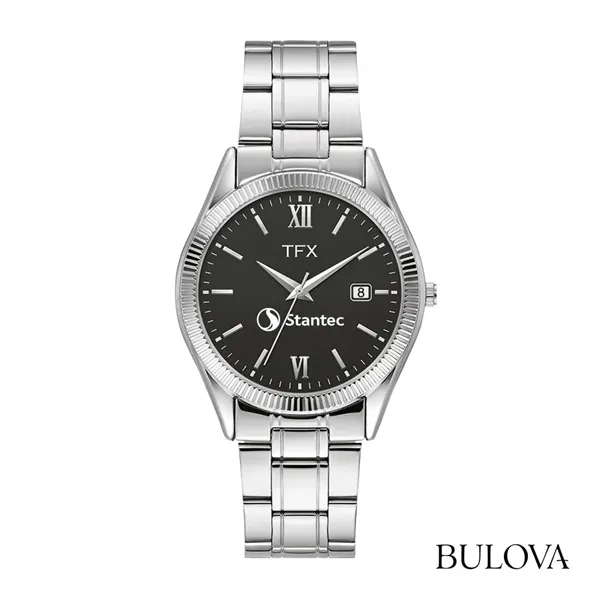 TFX by Bulova® Dress Classic Quartz Watch w/Date Calendar
