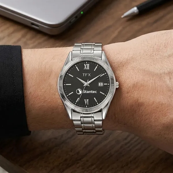 TFX by Bulova® Dress Classic Quartz Watch w/Date Calendar