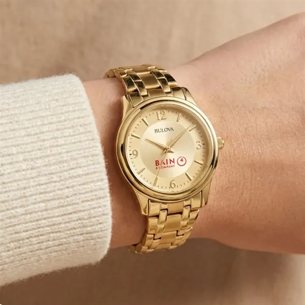 Bulova® Ladies Bracelet Strap Watch