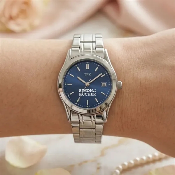 TFX by Bulova® Ladies Silvertone Watch
