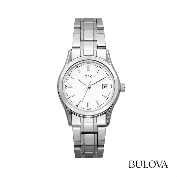 TFX by Bulova® Ladies Silvertone Watch