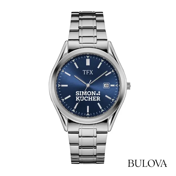 Custom TFX by Bulova® Men's Silvertone Watch