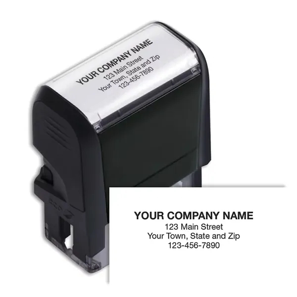 Custom Stamps - Name & Address, 4 Lines, Self Inking