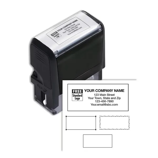 Custom Stamps - Name & Address, Medium, 5 Lines, Self-Inking