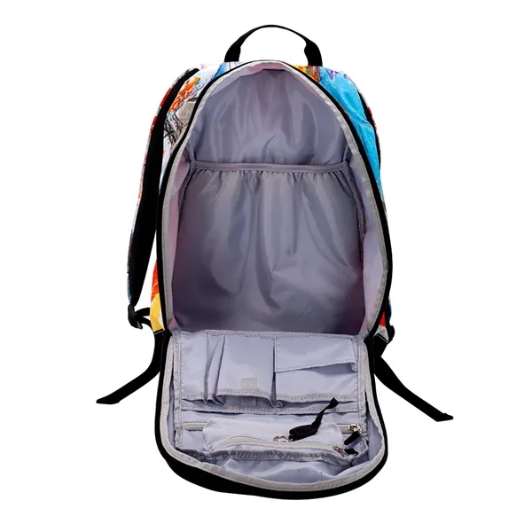 TOPAZ Import Dye-Sublimated Technical Backpack - TOPAZ Import Dye-Sublimated Technical Backpack - Image 5 of 7