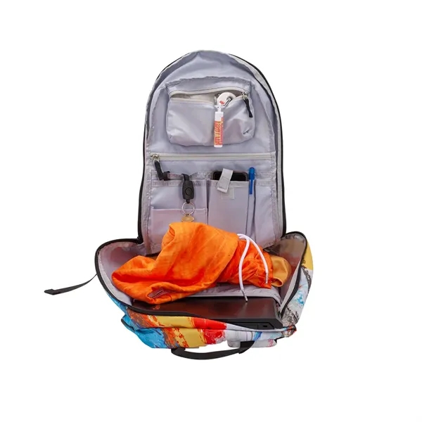 TOPAZ Import Dye-Sublimated Technical Backpack - TOPAZ Import Dye-Sublimated Technical Backpack - Image 6 of 7