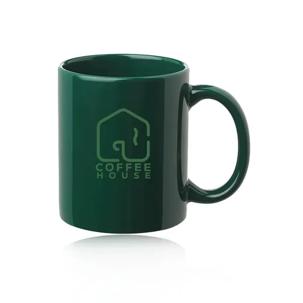 11 oz. Traditional Ceramic Custom Mugs