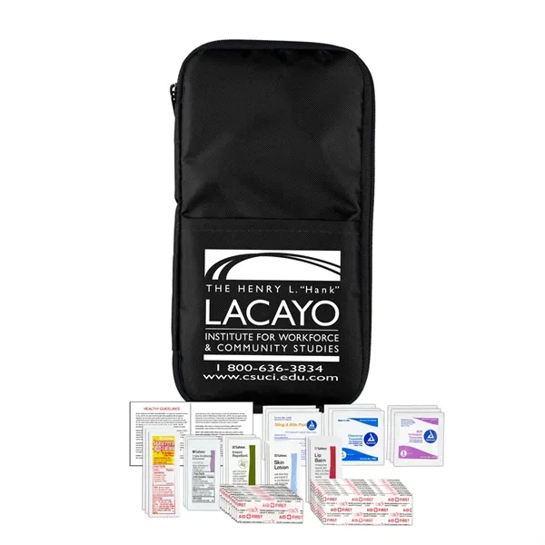 33 Piece First Aid Kit in Travel Storage Case - MARSEILLE