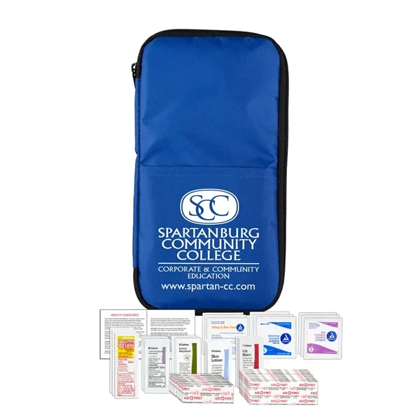 33 Piece First Aid Kit in Travel Storage Case - MARSEILLE
