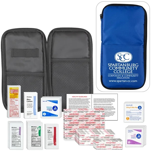 33 Piece First Aid Kit in Travel Storage Case - MARSEILLE