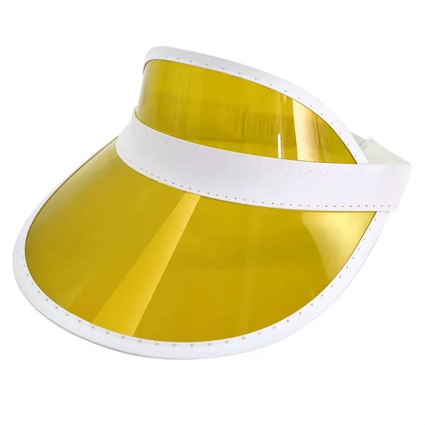 Wide Brim Plastic Sun Visor Hat