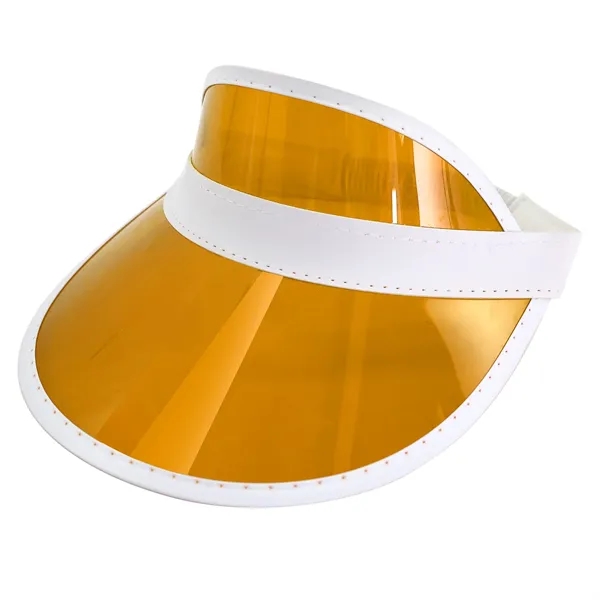 Wide Brim Plastic Sun Visor Hat