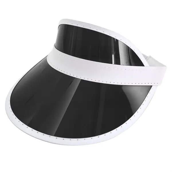 Wide Brim Plastic Sun Visor Hat