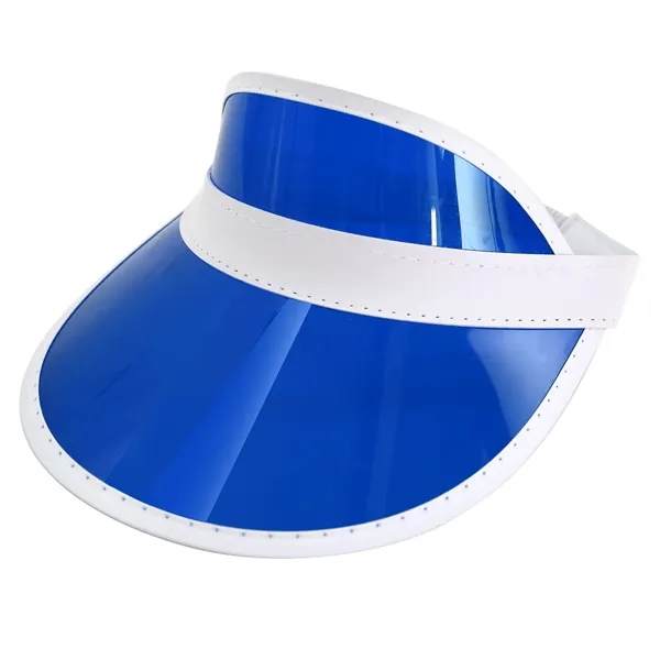 Wide Brim Plastic Sun Visor Hat