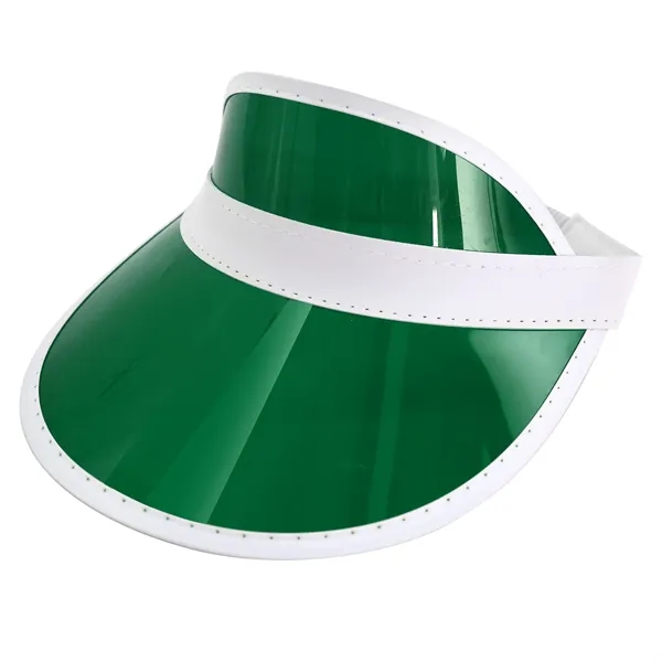 Wide Brim Plastic Sun Visor Hat