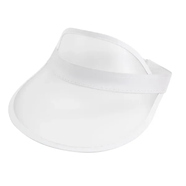 Wide Brim Plastic Sun Visor Hat