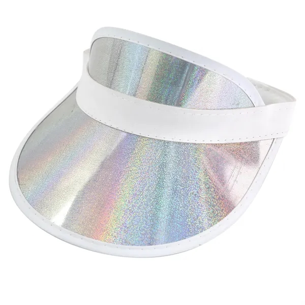 Wide Brim Plastic Sun Visor Hat