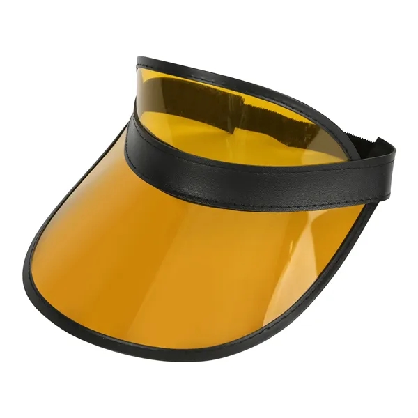 Wide Brim Plastic Sun Visor Hat