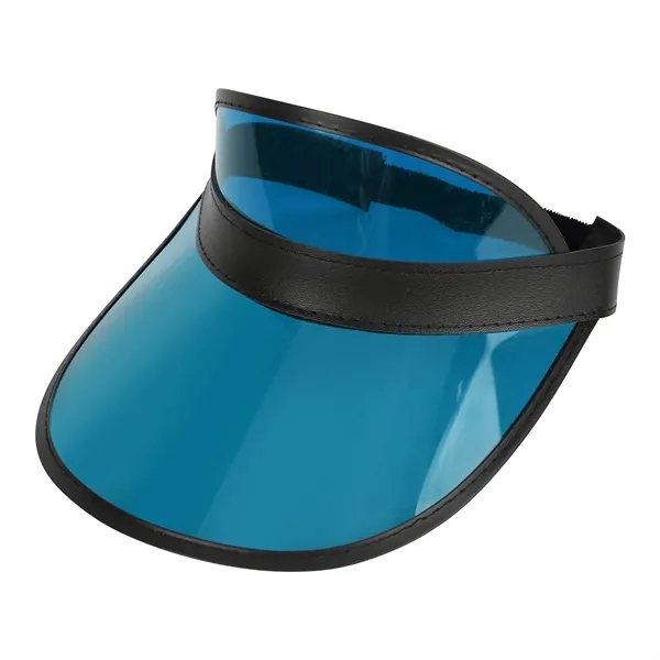 Wide Brim Plastic Sun Visor Hat
