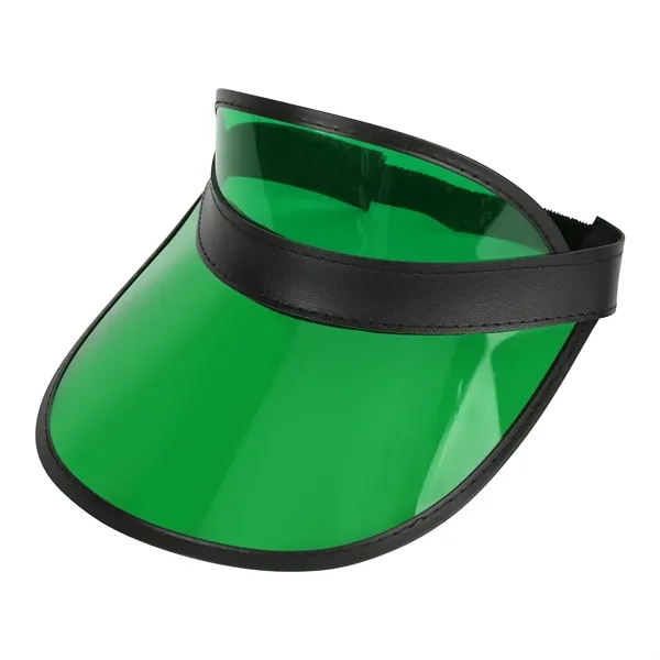Wide Brim Plastic Sun Visor Hat