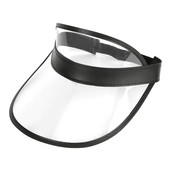Wide Brim Plastic Sun Visor Hat