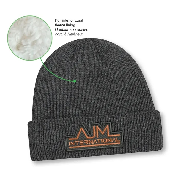 Toque w coral fleece lining - Toque w coral fleece lining - Image 5 of 9