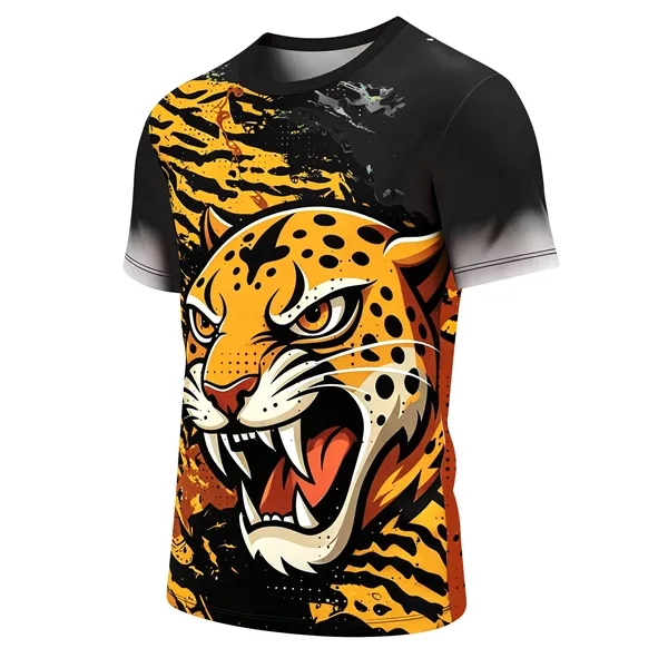 Unisex Full Color Dye Sublimation Short Sleeve T Shirt Tee