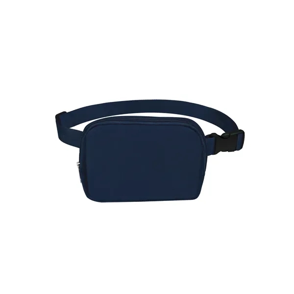 Polyester Cross Body Belt Bag W/ Adjustable Strap