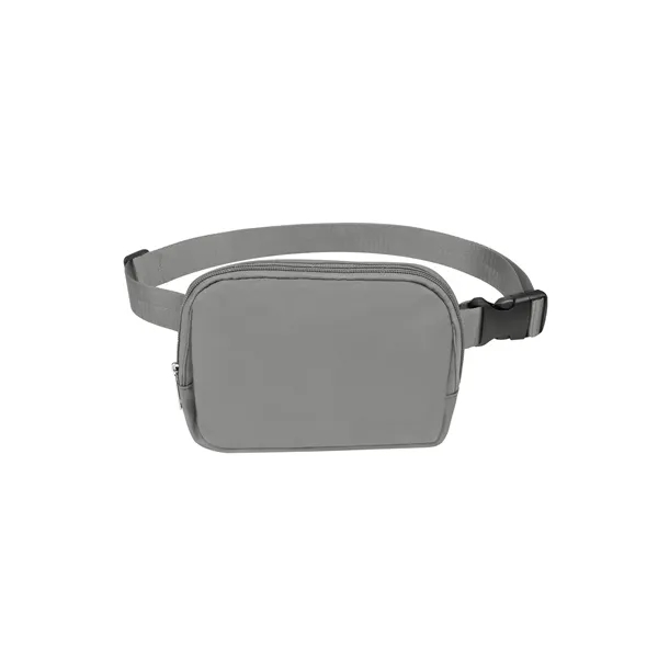 Polyester Cross Body Belt Bag W/ Adjustable Strap