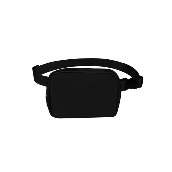 Polyester Cross Body Belt Bag W/ Adjustable Strap