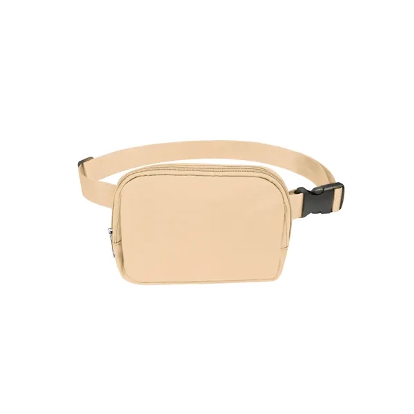 Polyester Cross Body Belt Bag W/ Adjustable Strap