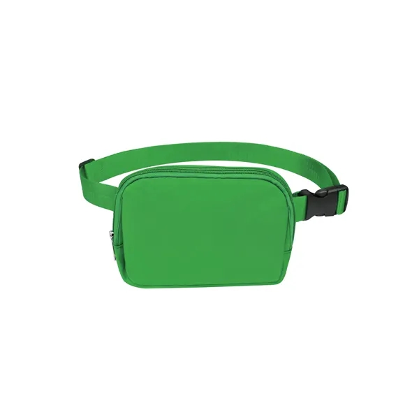 Polyester Cross Body Belt Bag W/ Adjustable Strap