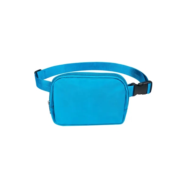 Polyester Cross Body Belt Bag W/ Adjustable Strap