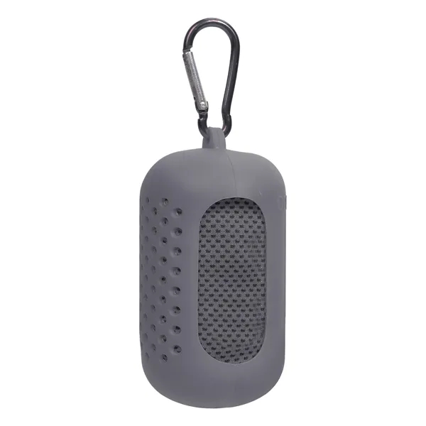 Mini Portable Sport Cooling Towel W/ Carabiner Case