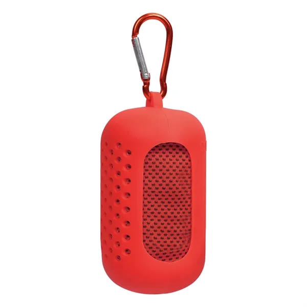 Mini Portable Sport Cooling Towel W/ Carabiner Case